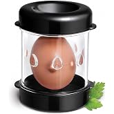 The Negg Boiled Egg Peeler - Black