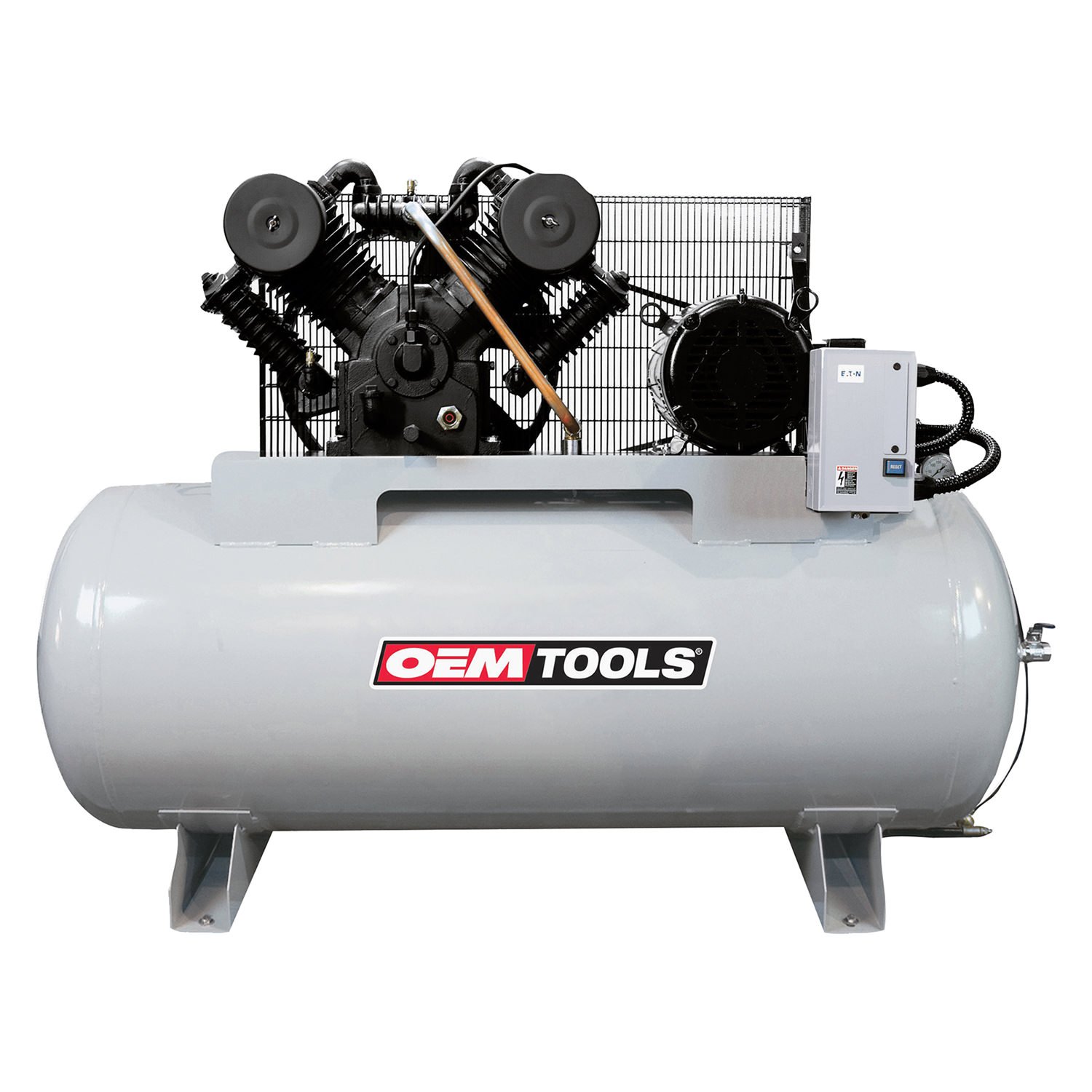 OEMTOOLS 26104 10HP 120 Gallon Three Phase 230V Air Compressor | Shop Compressor | Provides Air Powe