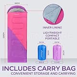 Clostnature Sleeping Bag 4-Season Left Zipper Lightweight 1.3kg view 2