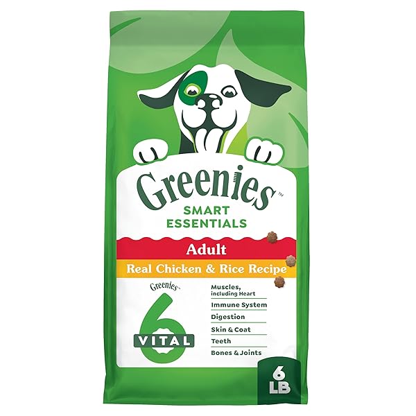 GREENIES SMART ESSENTIALS ADULT HIGH PROTEIN DRY DOG...