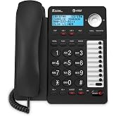AT&amp;T 2-Line Corded Speakerphone with Caller ID/Call Waiting, 3-Party Conferencing, 18 Number Speed Dial and Auto Line Selection (Speakerphone)