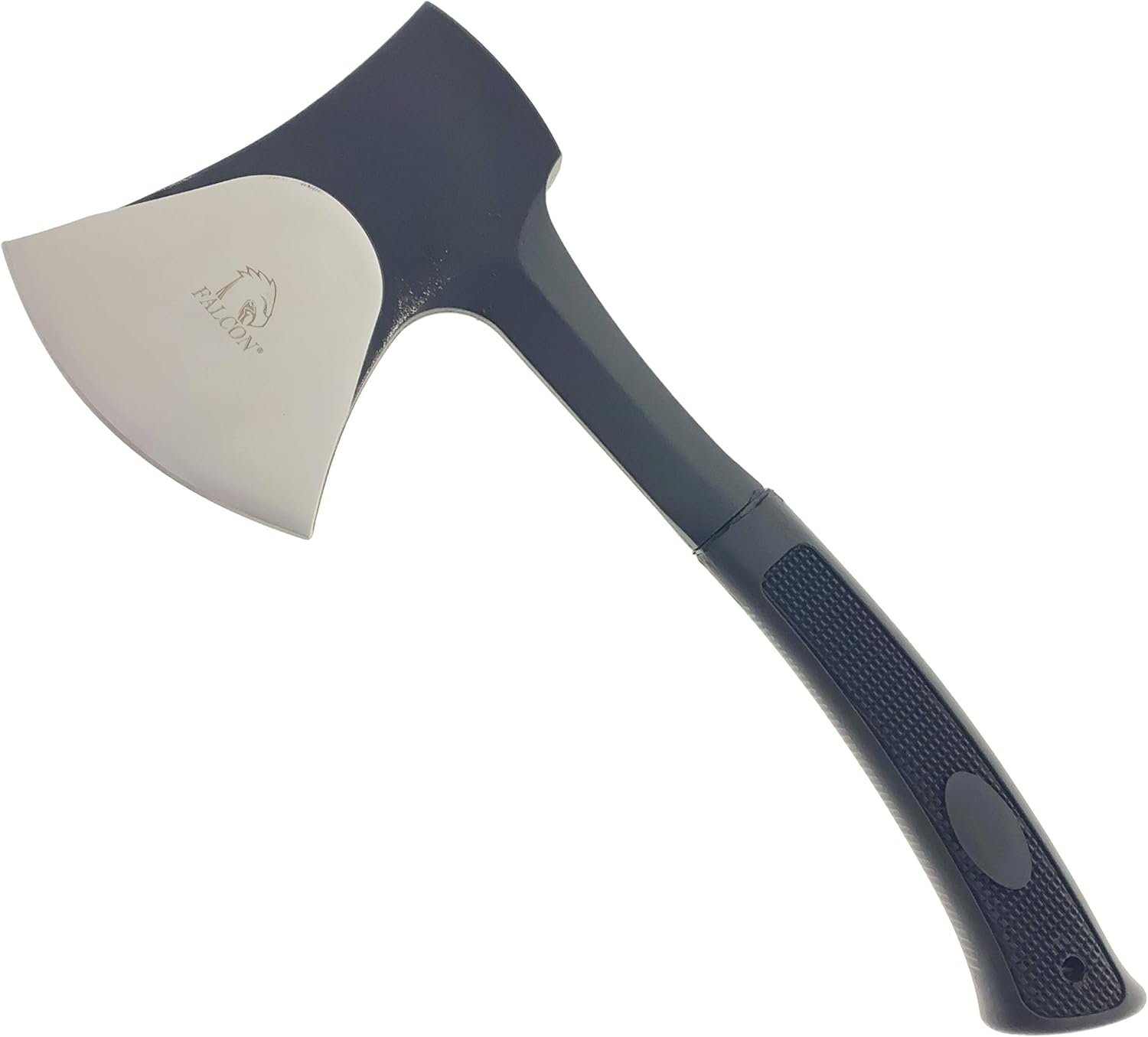 Otakumod 11" Tactical Ranger Axe. Hatchet. Stainless Steel Blade with Hard Cover. for Outdoor Camping - Hiking to Cut Branches, Make Fire. EDC Tasks (Black-Fire Starter) : Sports & Outdoors