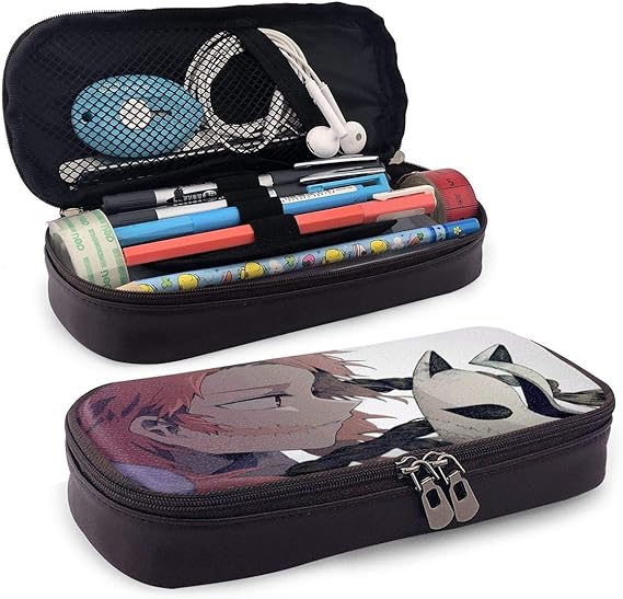 Amazon Co Jp アニメプリント 鬼滅 錆兎 さびと ペンケース 筆箱 皮革 鉛筆のサック 文具収納 文具ケース 化粧ポーチ ペンシルケース シンプル かわいい 軽量 多機能 大容量 男女兼用 通学 小学生 鉛筆ケース 長持ち ペン袋 服 ファッション小物