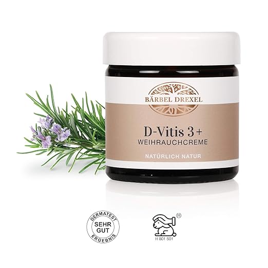 BÄRBEL DREXEL Weihrauchcreme (50ml) 100% Vegane Herstellung Deutschland Boswelia Gelenkschmerzen Rheuma