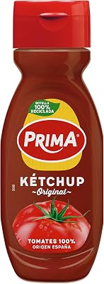Ketchup de sabor original feito com tomates espanhóis. 290 g