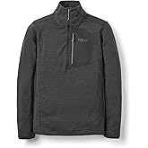 Rab Men’s Ascendor Light Pull-On - Half-Zip Fleece for Climbing, Skiing, & Mountaineering