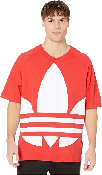 trefoil boxy tee with front and back print