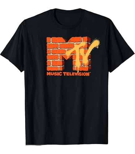 Amazon.com: MTV Catch a Wave MTV Surfer Logo Retro Graphic T-Shirt