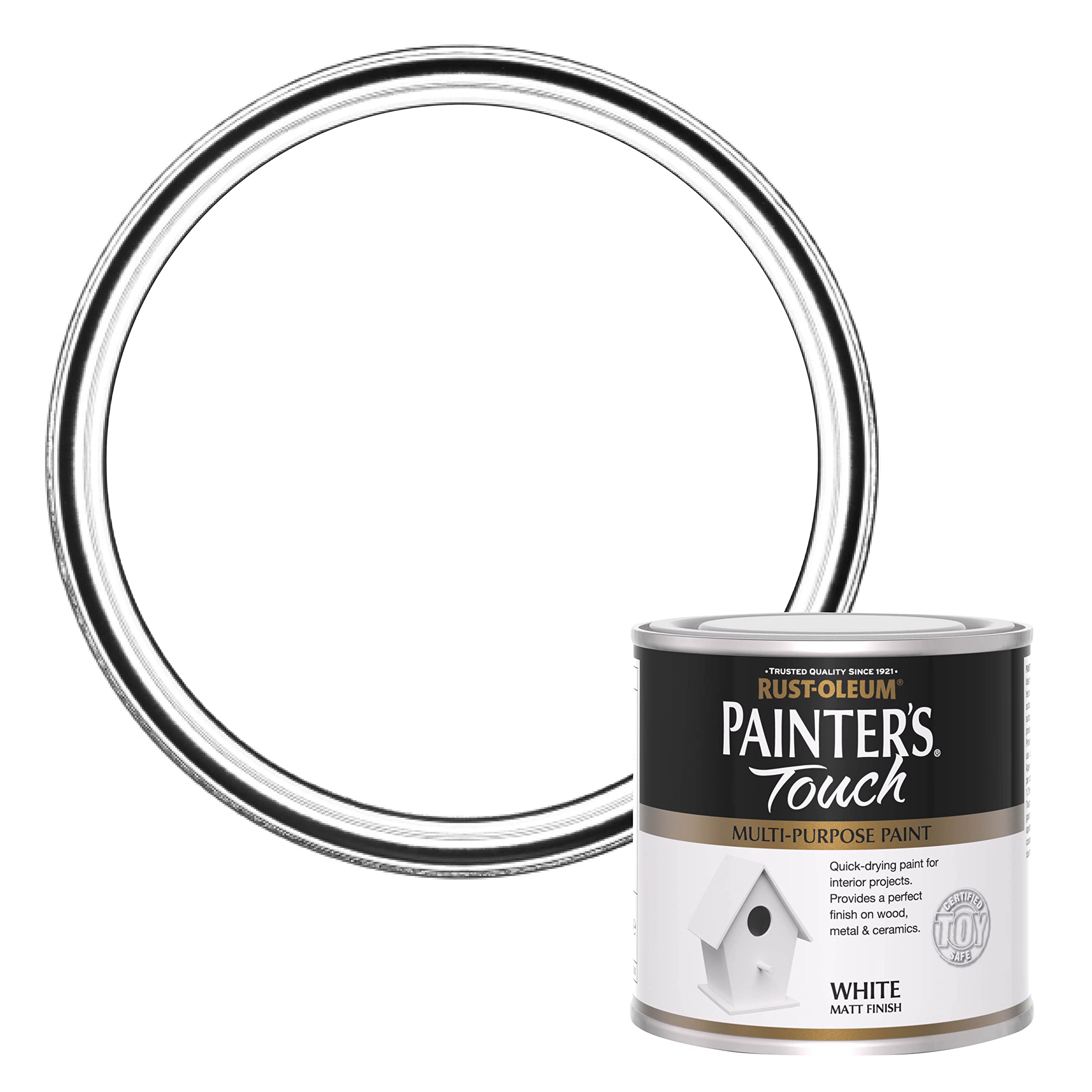 Rust-Oleum Painter's Touch Matt White 250ml