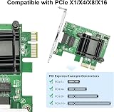 10Gtek Gigabit PCI-e Network Card Intel 82574L Chip 10/100/1000Mbps RJ45 view 2