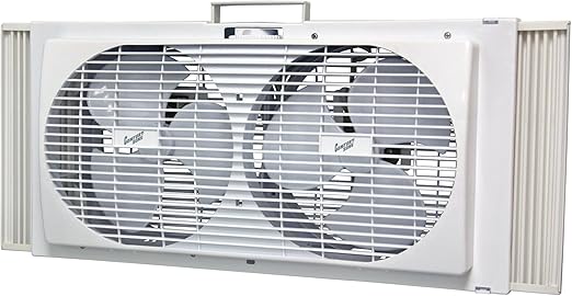 Amazon Com Comfort Zone Cz309 9 Twin Portable Window Fan