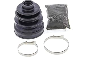 All Balls Racing 19-5024 CV Boot Kit Compatible with/Replacement for Arctic Cat 1000 GT 2012, 1000 TRV Cruiser 2012, 1000 Mud Pro LTD 2012-2017, 1000 H2 ThunderCat 4x4 2011, 1000 TRV Cruiser 2012