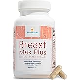 KIMI Naturals Breast Enhancement Pills - Breast Enlargement Supplements with Fenugreek, Breast Growth, Supports Breast Firmness | 90 Capsules