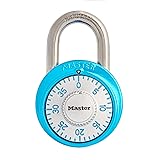 Master Lock Light Blue Gym Locker Lock, Indoor