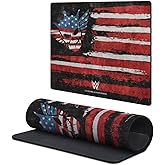 Head Case Designs Officially Licensed WWE Superstar Flag Cody Rhodes 9.84 x 11.81 x 0.12 inches (250 x 300 mm) - S Gaming Office Desk PC Keyboard Mouse Mat Pad