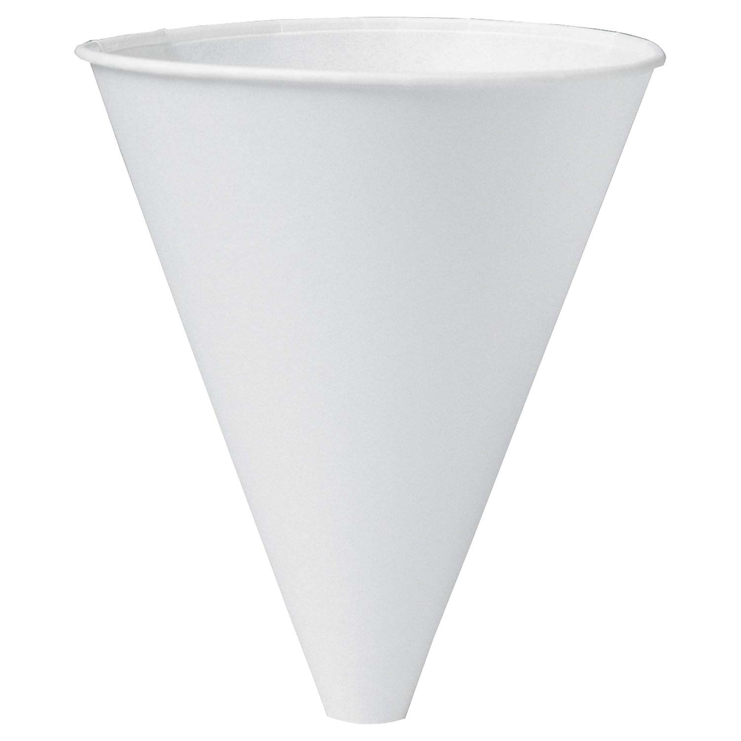 Solo Bare Pre-Treated Paper Funnel Cups - 6 Oz (177 Ml), Evacuation Tips, 250 Or 500 Pack