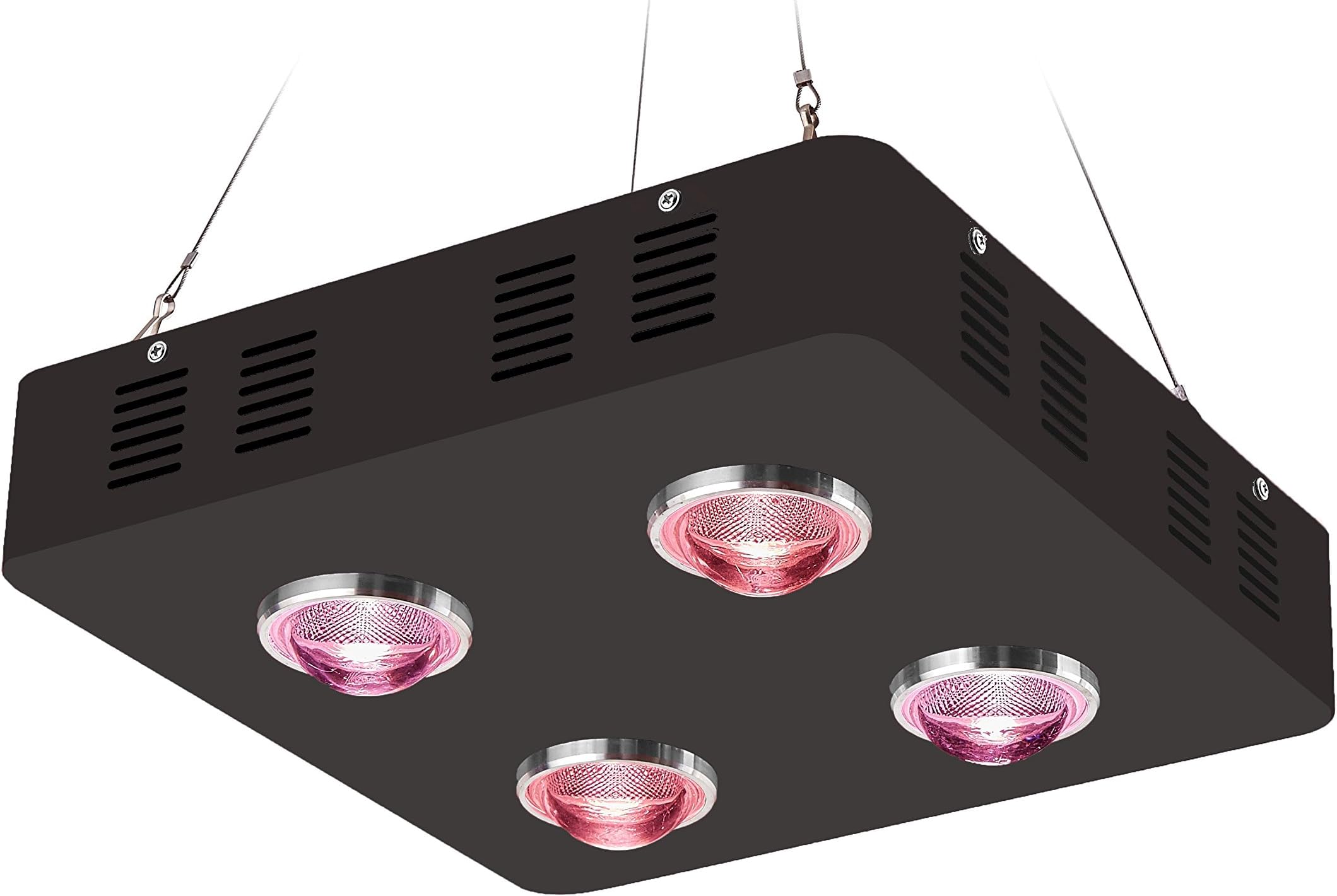 Hydropics 1800w cob Led Grow Light Full Spectrum for Hydroponics Greenhouse Indoor Plant Veg and Flower System 48"x24"x60" and 48"x48"x80" Grow Tent Kits and Package (800w)