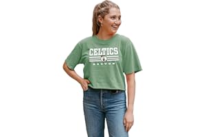 Blue 84 Women's NBA Officially Licensed Crop Top T-Shirt Ringspun Team Color