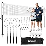Patiassy Professional Badminton Set with Carbon