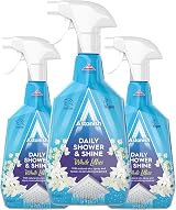 Astonish Daily Shower Shine White Lilies Cleaning Spray 750ml 3 Pack