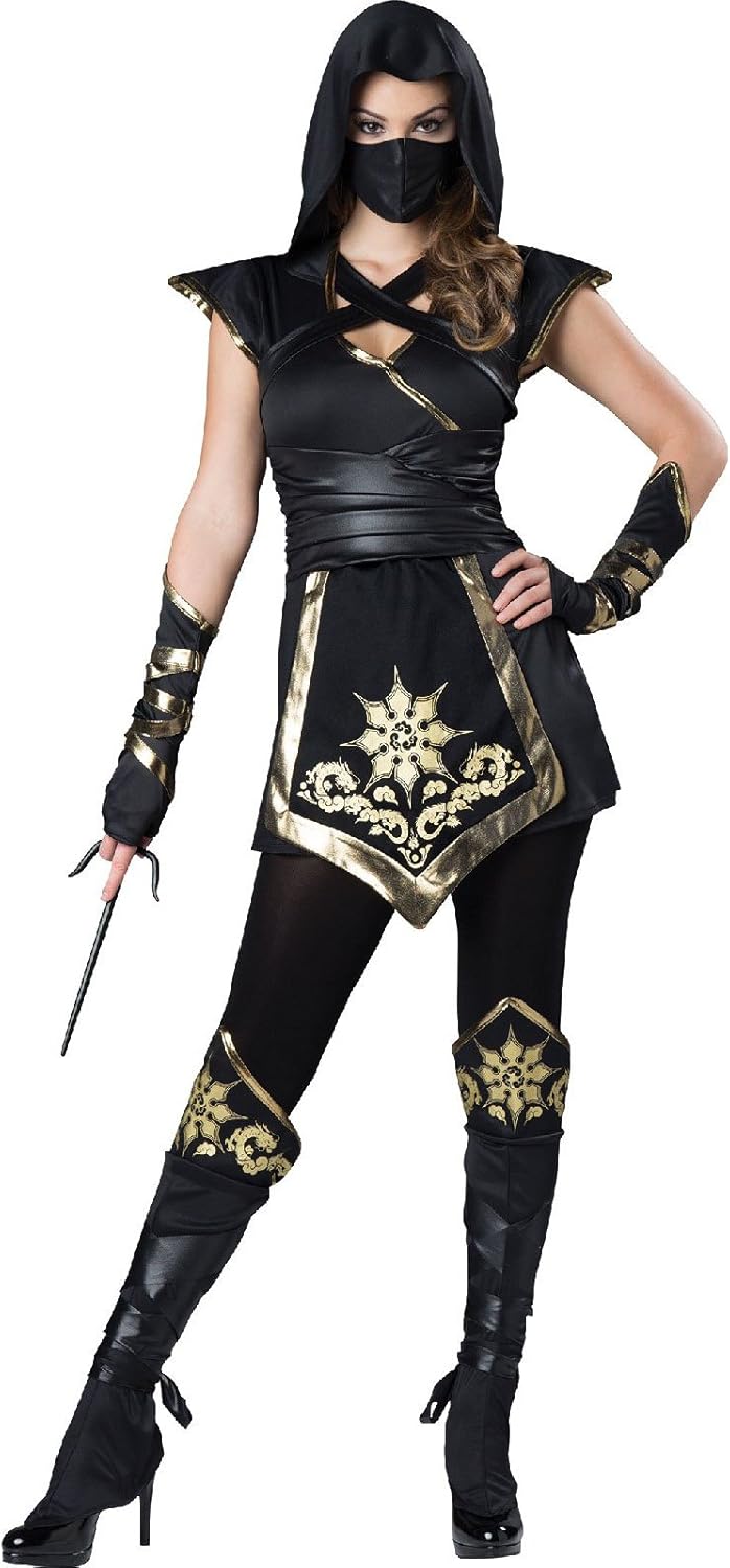 Best Adult Gold Ninja Costume