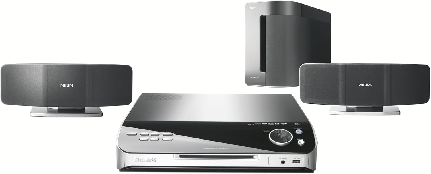 Amazon Com Philips 2 1 500watt 1080i Dvd Home Theatre System Hts6500 37 Discontinued By Manufacturer Home Audio Theater philips 2 1 500watt 1080i dvd home