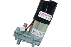 NOVOPARTS 386327 520555 523725 RV Slide Out Motor Replacement for Power Gear Slide Out Motor 386327 520555 523725 Maxi Torque Dual Shaft