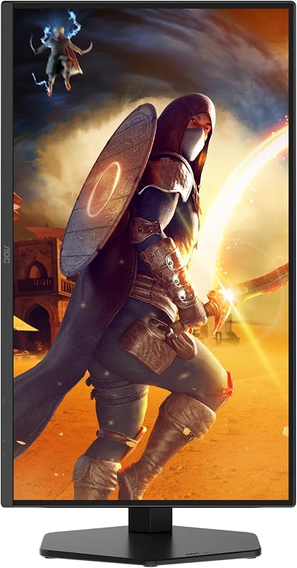 Q25G4SR 25 Zoll WQHD Gaming Monitor, 300Hz, Fast IPS Panel, 1ms GtG, HDR400, G-Sync Compatible, Höhenverstellung,Lautsprecher,(2560x1440 HDMI 2X 2.1 DP 1x 1.4) Schwarz