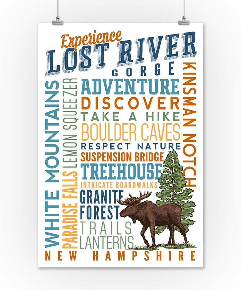 Amazon Com Lantern Press Lost River Gorge New Hampshire