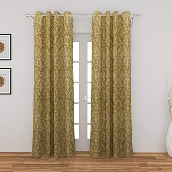 Buy Home Centre Seirra Fancy Floral Print Semi Blackout Door