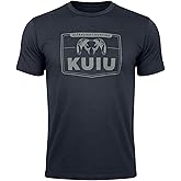 KUIU Logo Sign T-Shirt for Men – Lightweight Cotton Polyester Hunting Tee – Soft, Durable Standard Fit Crew Neck