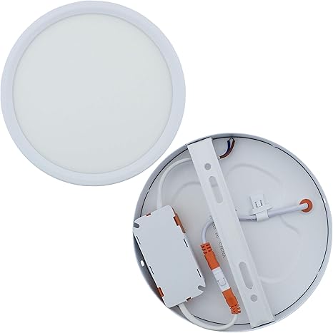 lampara de sobreponer panel led 24w