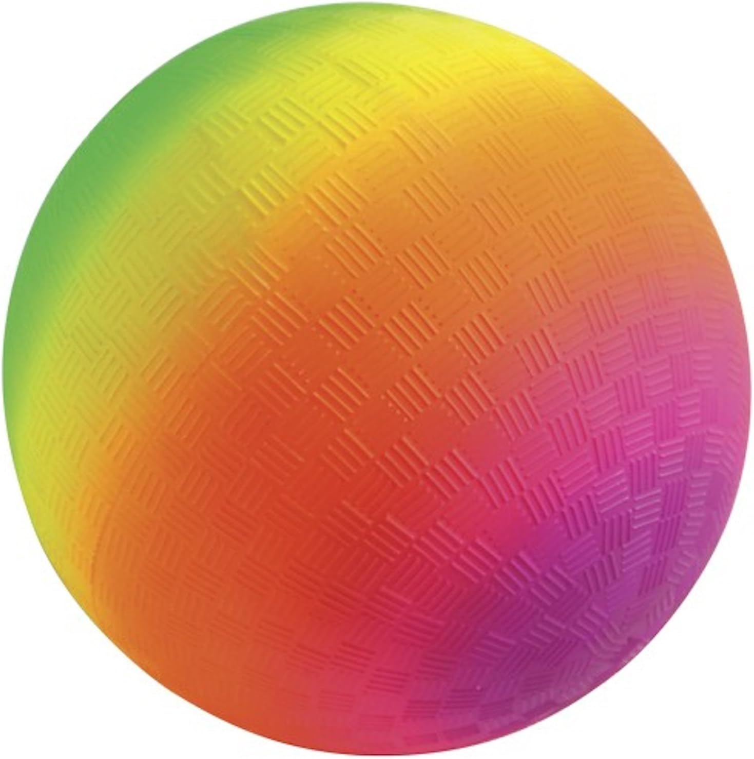 Playground Ball 15cm Children's Textured Neon Rubber Ball Amazon.co