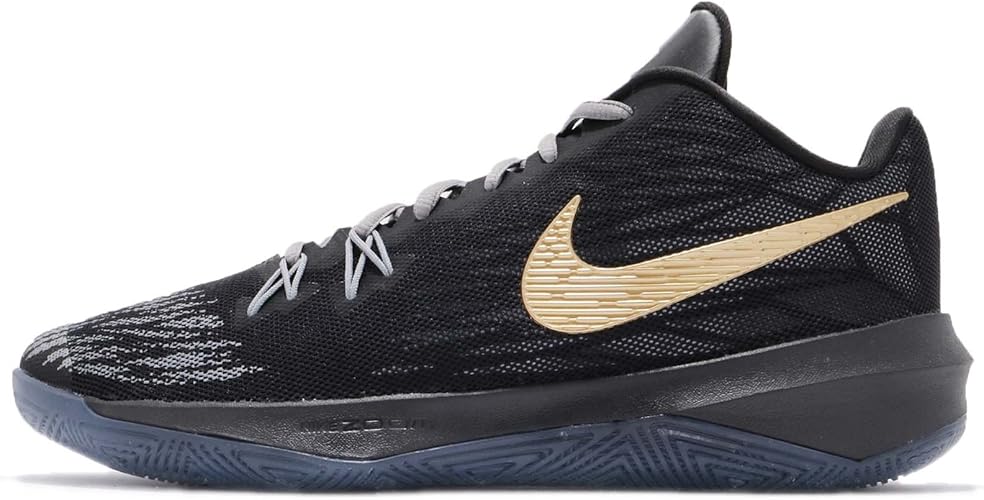 nike zoom evidence ii black gold