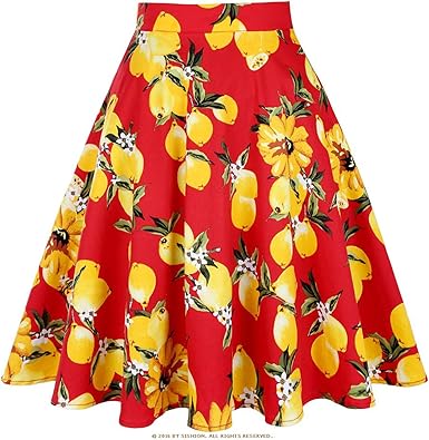 yellow skirt amazon