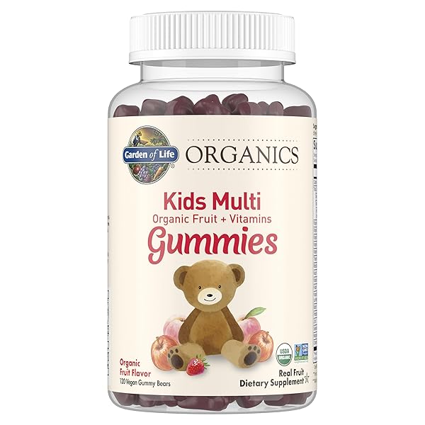GARDEN OF LIFE ORGANICS KIDS GUMMY VITAMINS –...