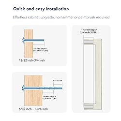 10 Pack Brushed Nickel Cabinet Pulls 5.5 Inch