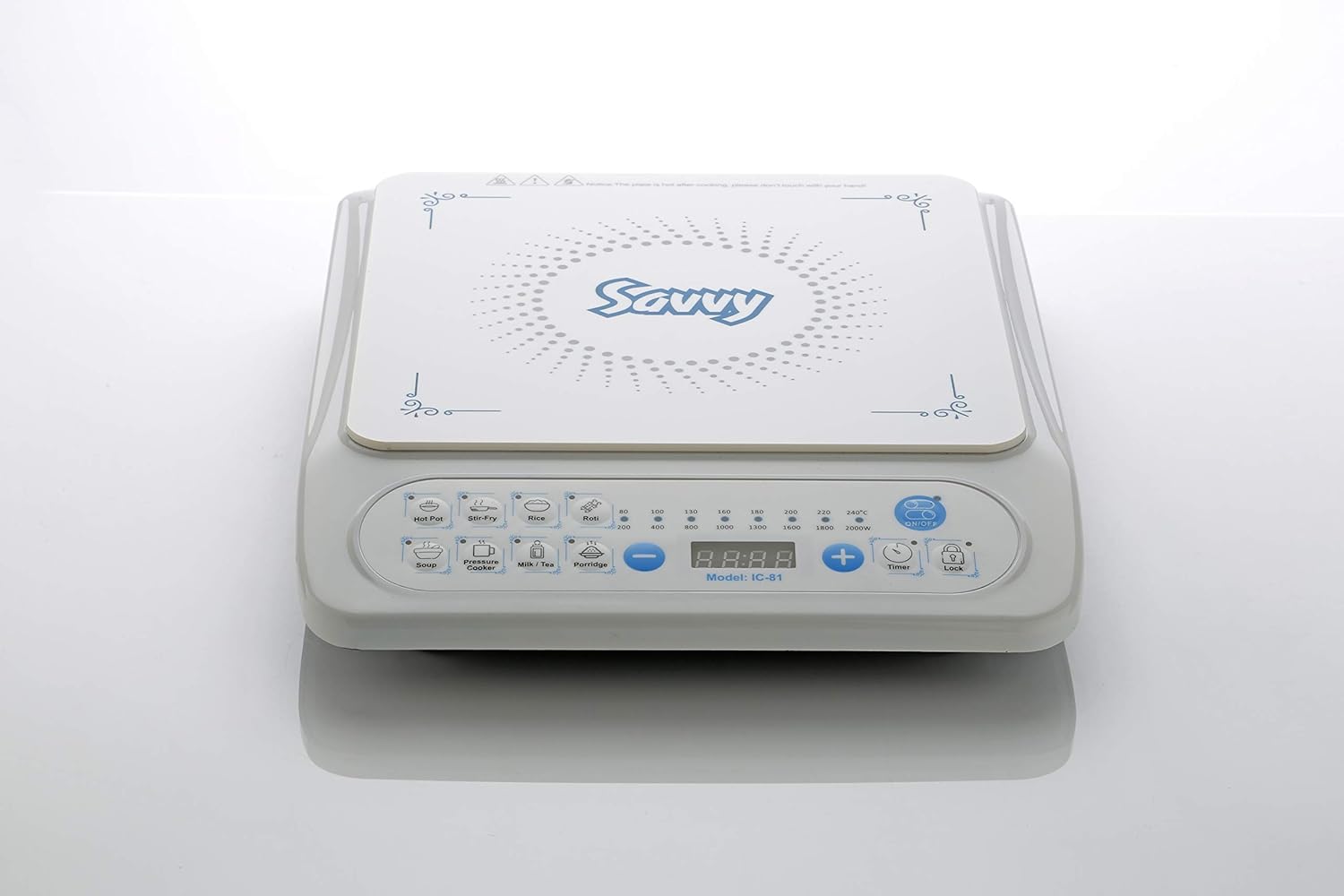 Buy Savvy Induction Cooktop Model Ic 81 Bpa Free Material For