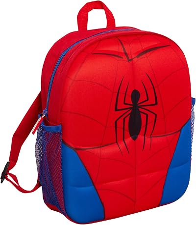 Marvel Spiderman Backpack 3D Plush School Bag Rucksack
