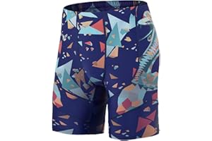 ADOREISM Men's Swim Shorts Athletic Quick-Dry UPF 50+ Swimsuit Jammers