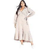 Avenue Womens Sue Wrap Dress
