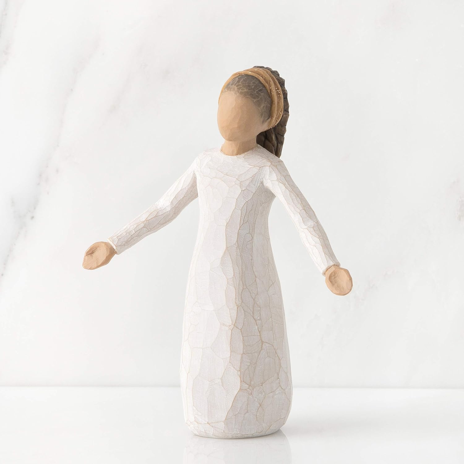 Willow Tree Blessings Figurine, Cream, 5.9 cm x 3.4 cm - Image 3