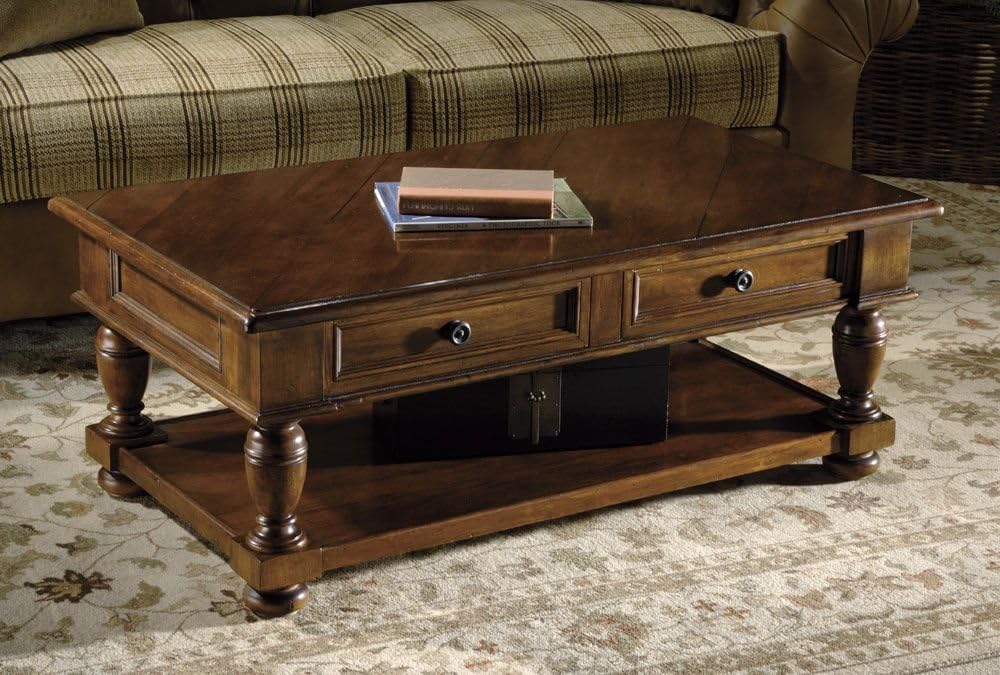 Hekman Furniture Rectangular Coffee Table in Weathered