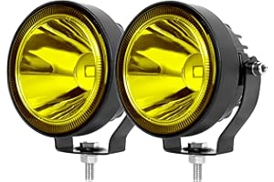 2Pcs 60W 4 Inch LED Pods for Off Road Trucks 4WD SUV Boat Auto Driving Fog Spot Lights Reverse Back up LED Working Lamp 12V 2