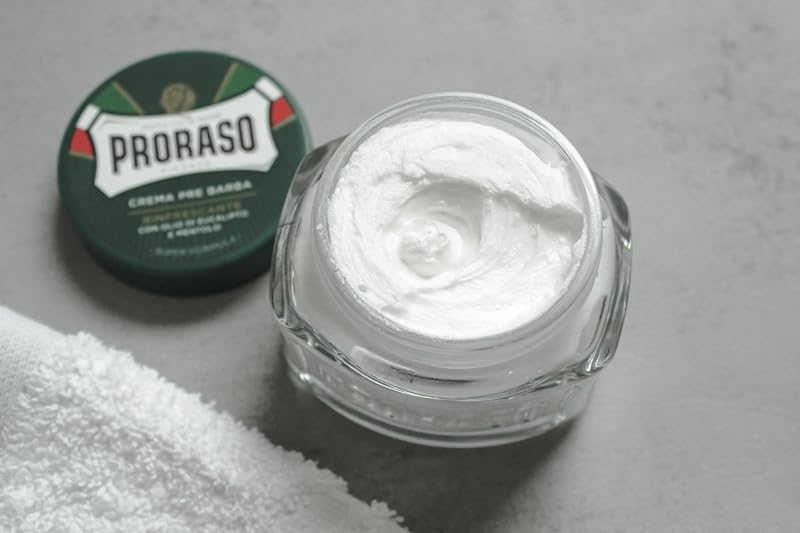 Pre Shave Cream, Rasiercreme, erfrischend & belebend, 100 ml