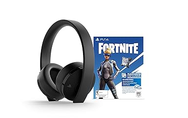 How To Connect Bluetooth Headphones To Fortnite Amazon Com Playstation Gold Wireless Headset Fortnite Playstation 4 Video Games