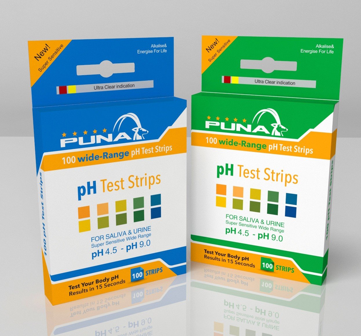 Puna Diagnostic Ph Test Strips Get Results in 15 Seconds Universal
