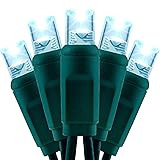 YULETIME 5MM LED Christmas Lights, 33 ft 100 Count