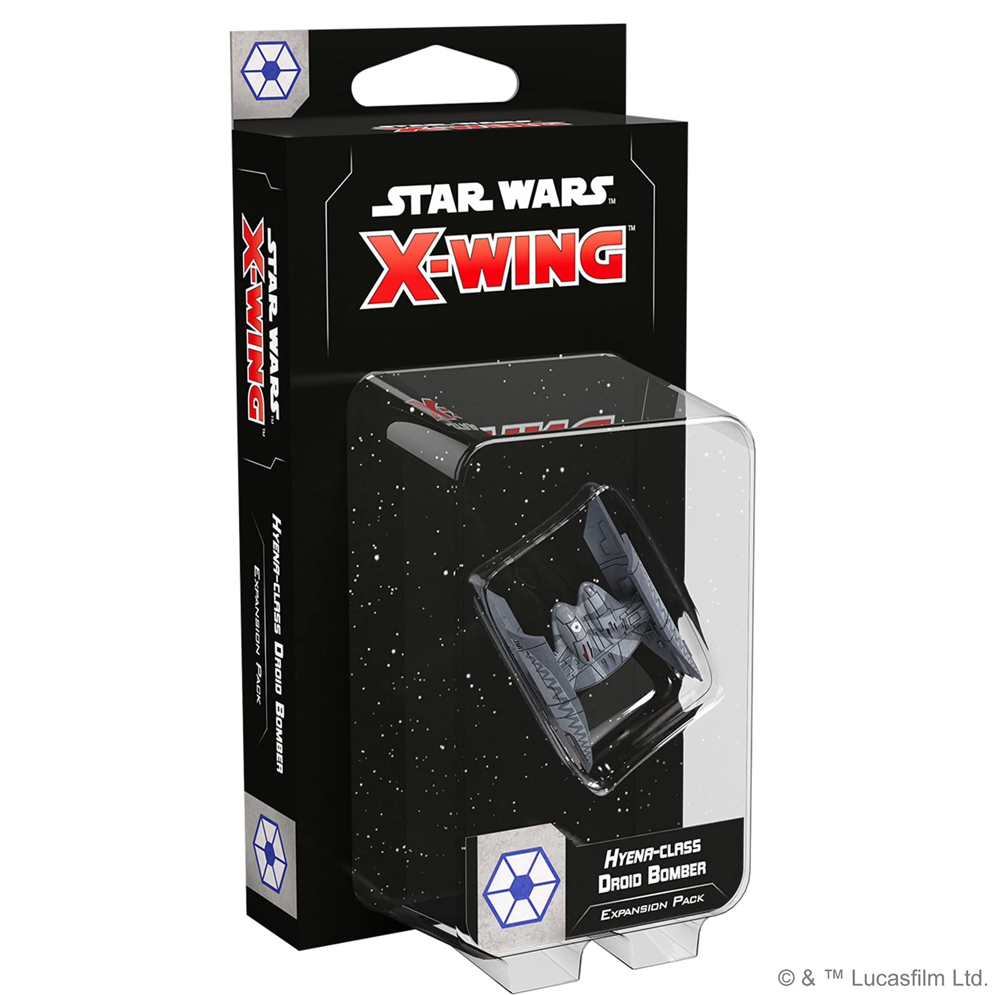 Fantasy Flight Games - Star Wars X-Wing Second Edition: Separatist Alliance: Hyena-Class Droid Bomber Expansion Pack - Miniature Game