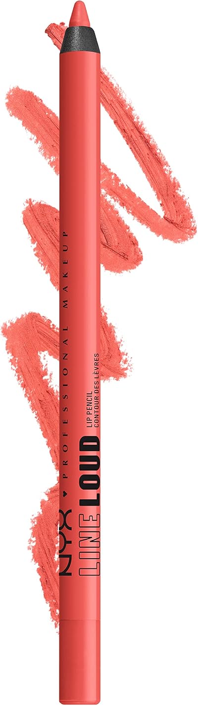 NYX Line Loud Matte Lip Pencil 10 Stay Stuntin Waterproof Lip Liner